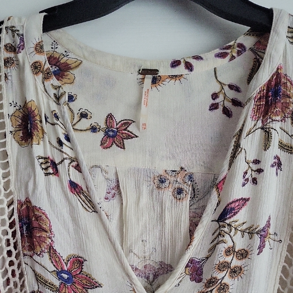 Free People Just The Two Of Us Oversized Tunic - Picture 4 of 11